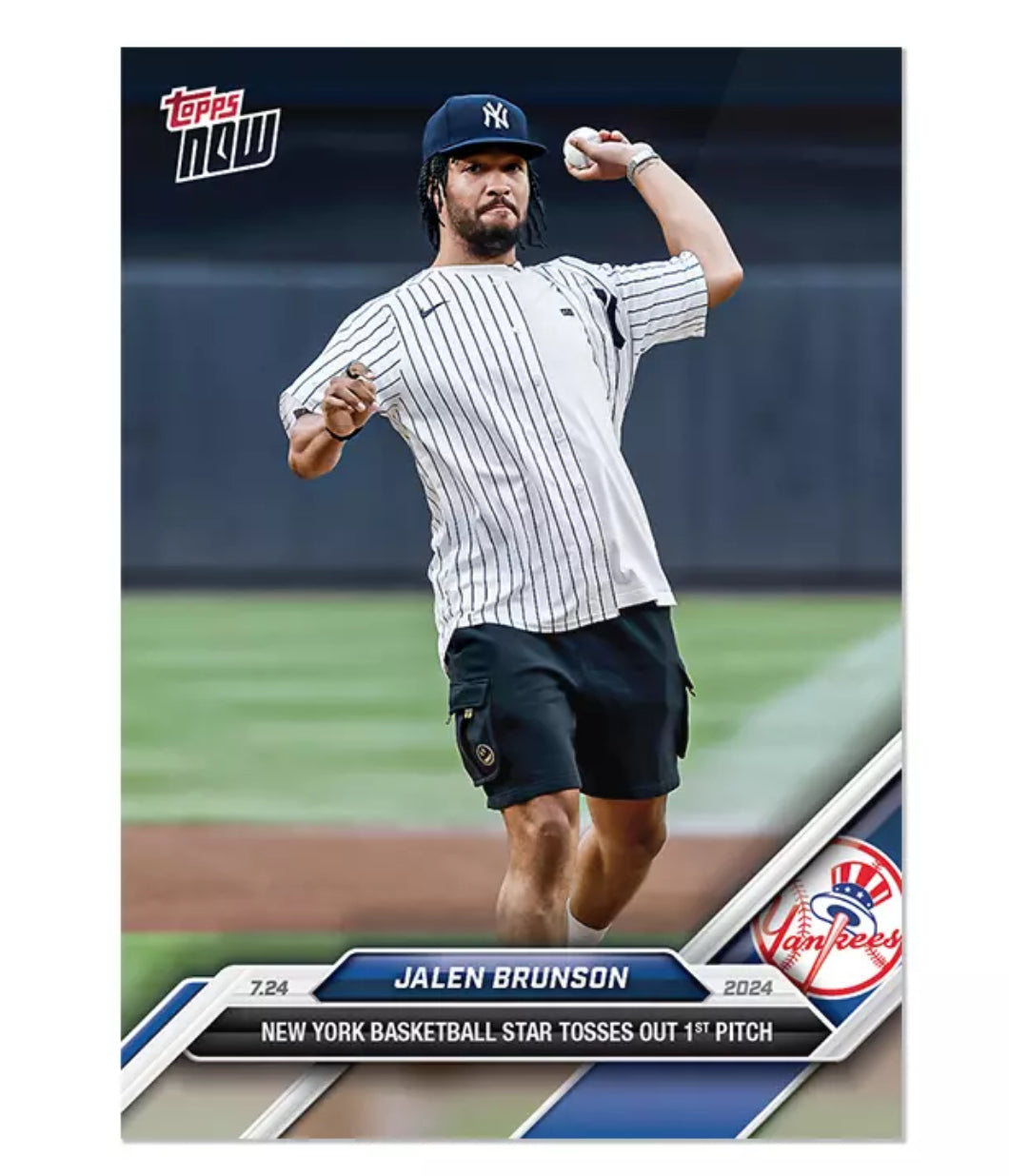 2024 TOPPS NOW JALEN BRUNSON