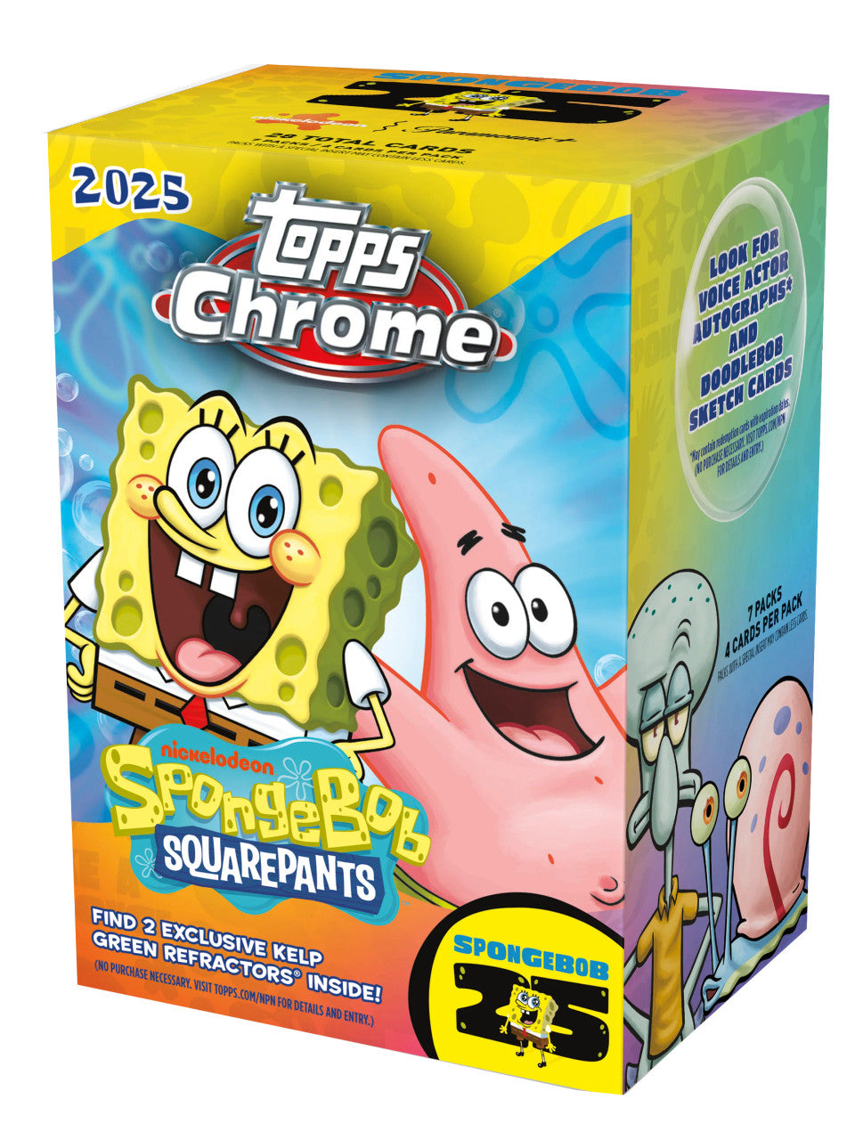 topps chrome spongebob blaster