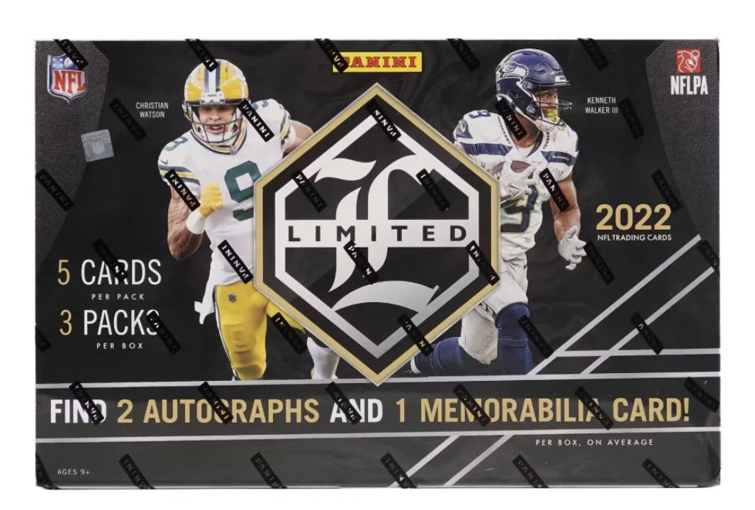2022 Panini Limited Football Hobby Box