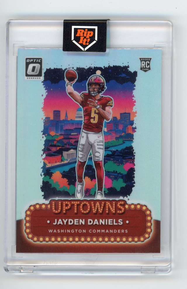 Jayden Daniels uptown rookie optic