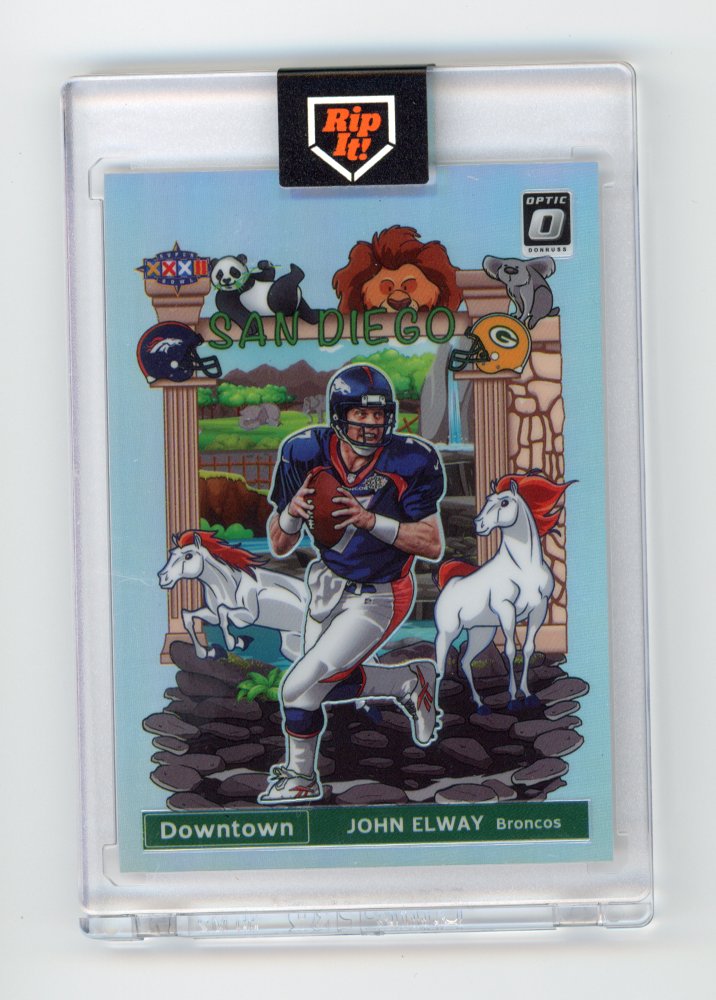 2020 Panini Donrus Optic John Elway Downtown