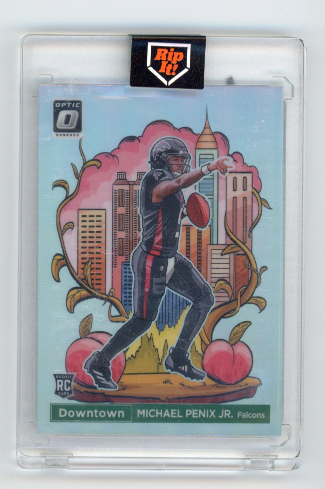 2024 Optic Donruss Micheal Penix Jr Rookie Downtown
