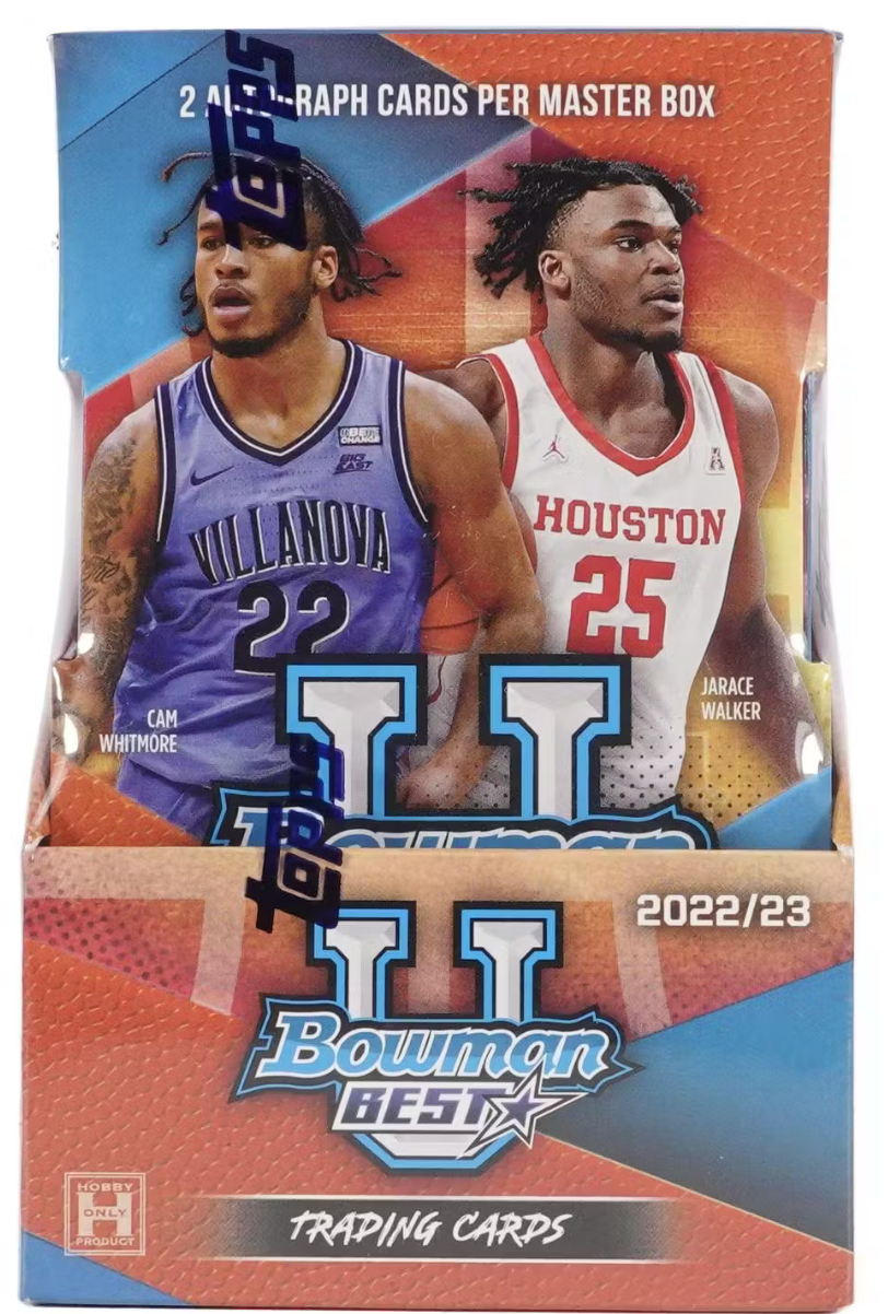 2022/23 Bowman University's Best Basketball Hobby Box