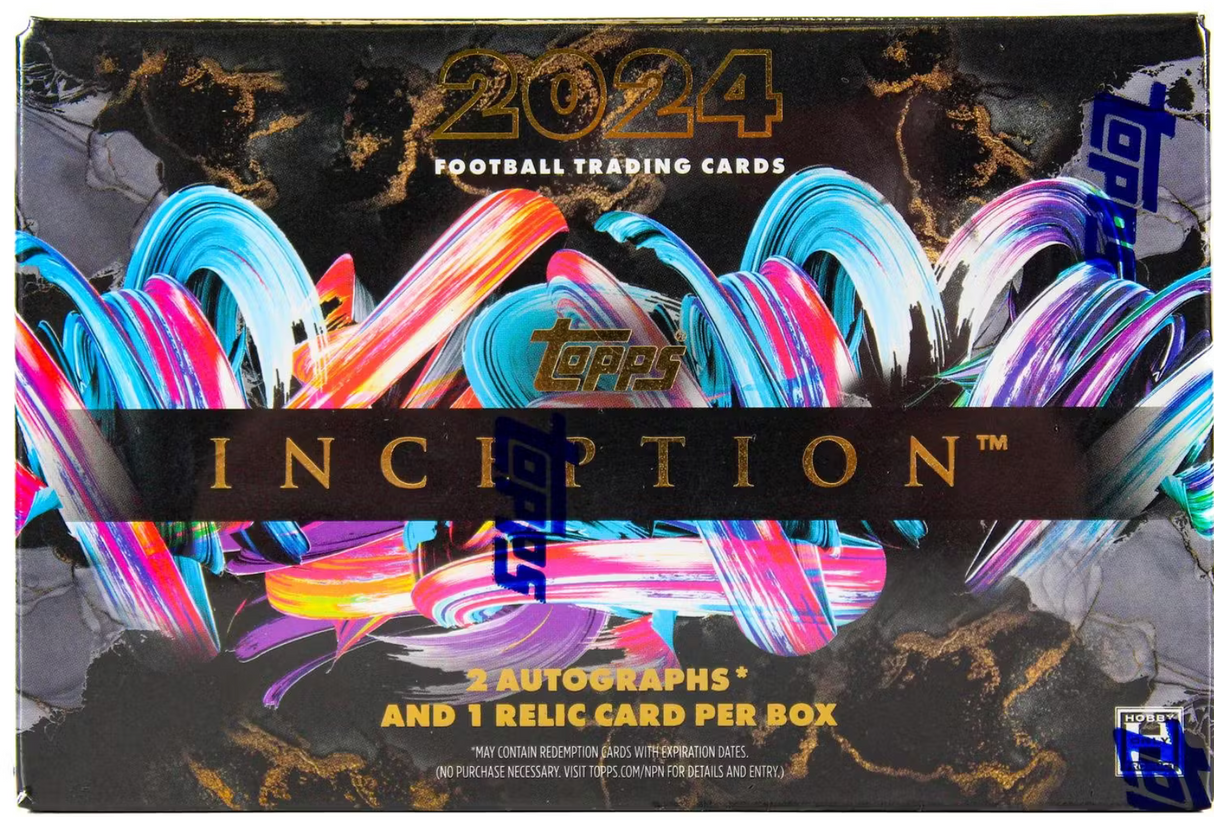 2024 Topps Inception Football Hobby Box