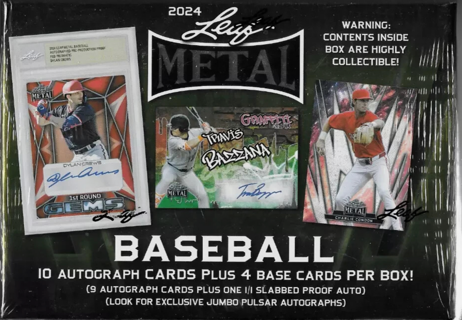 2024 Leaf Metal Baseball HOBBY JUMBO BOX