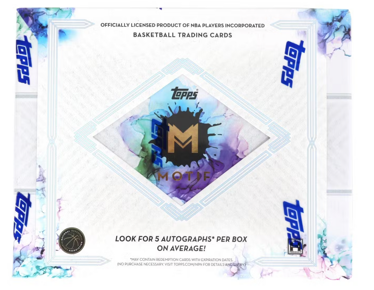 2023/24 Topps Motif Basketball Hobby Box