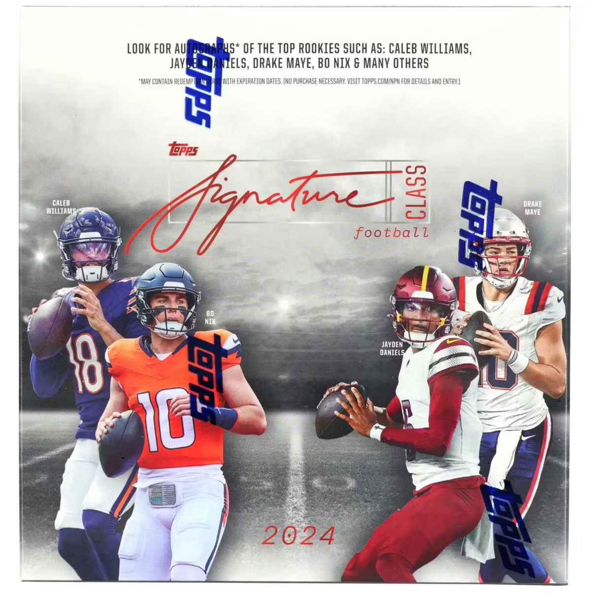 2024 Topps Signature Class Football Mega Box