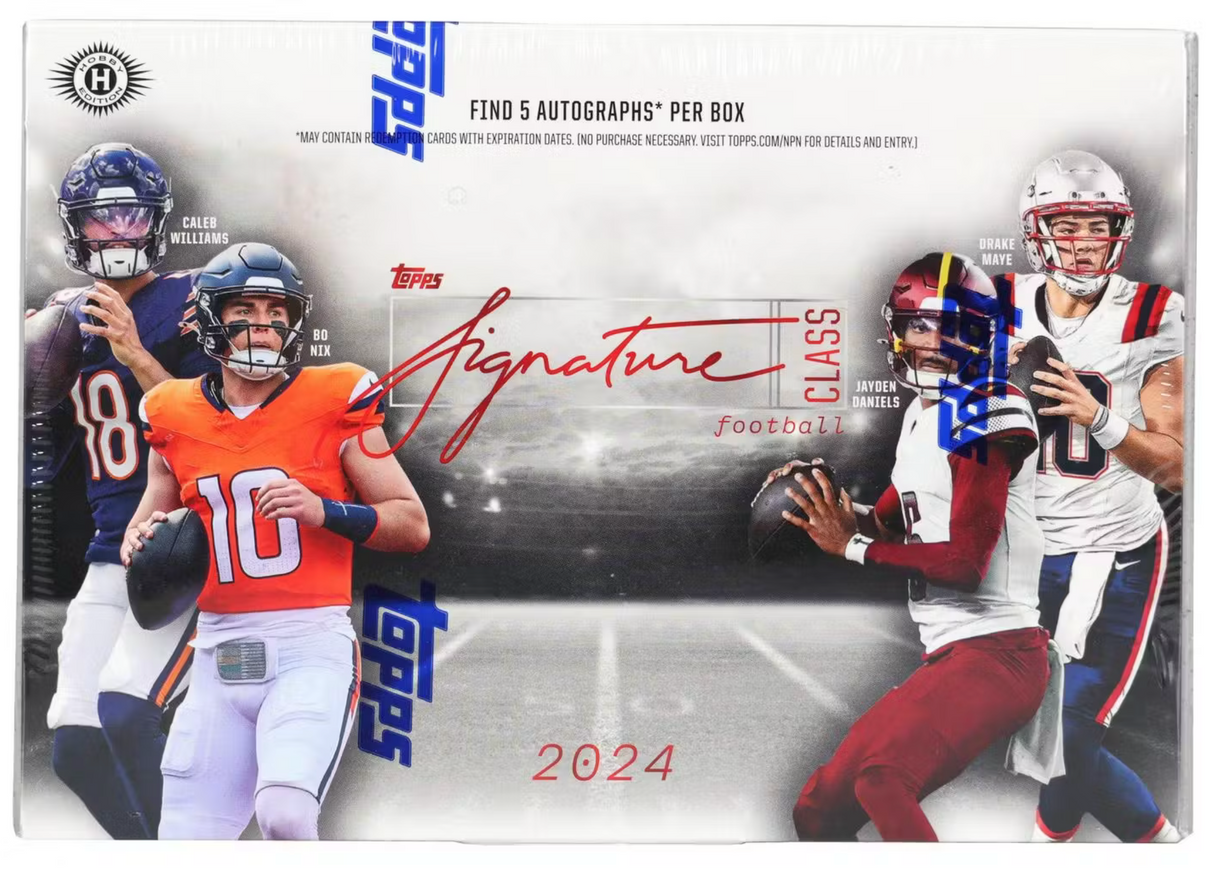2024 Topps Signature Class Football Hobby Box