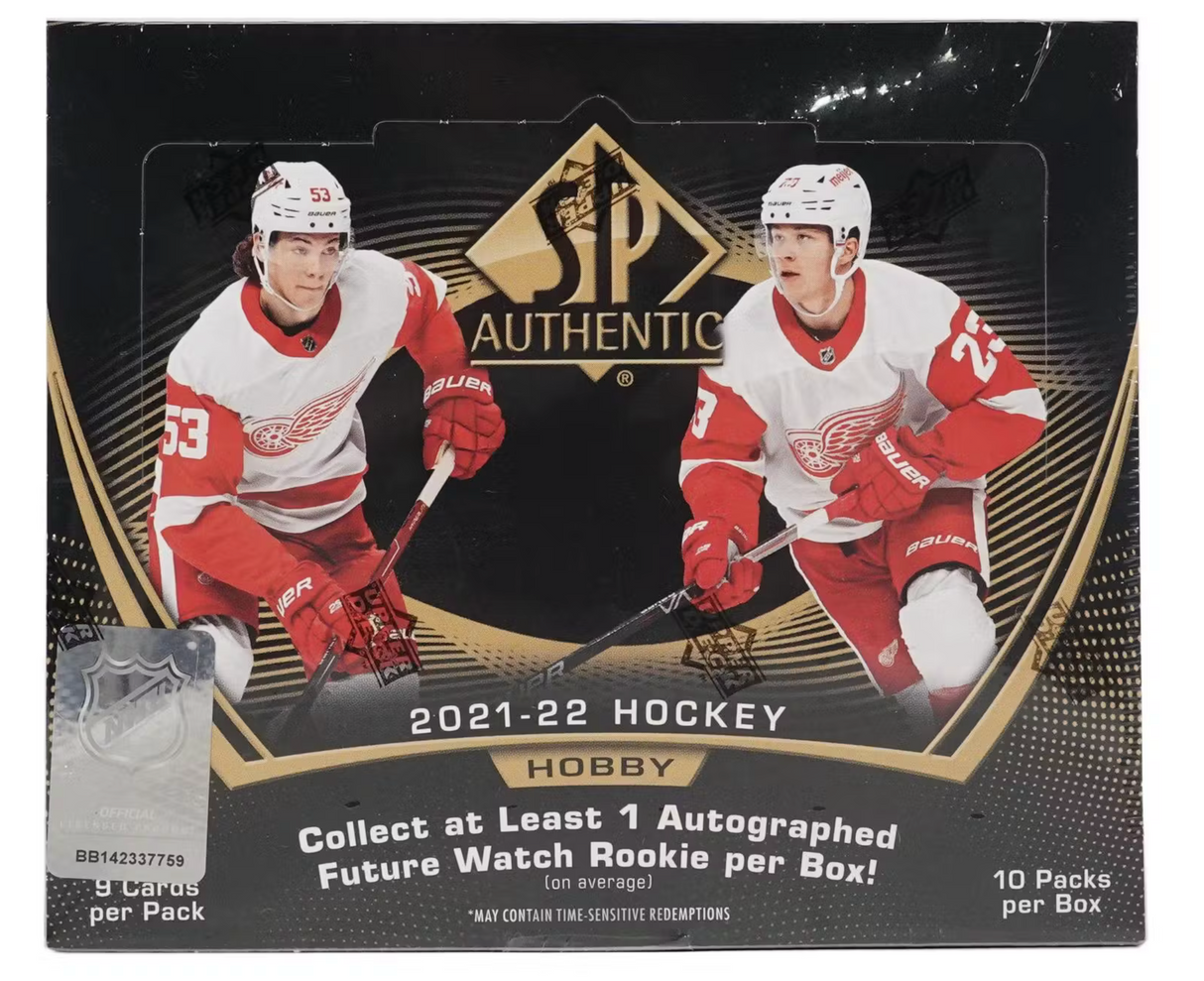 2021/22 Upper Deck SP Authentic Hockey Hobby Box