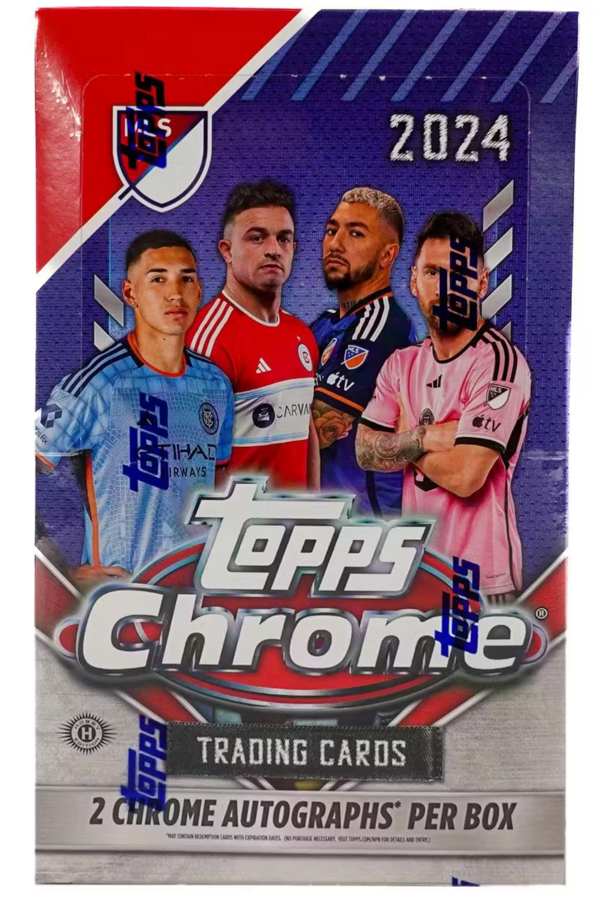2024 Topps MLS Major League Soccer Chrome Hobby Box