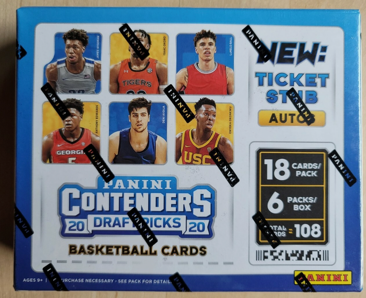 2020 Panini Contenders Draft Picks Anthony Edwards Chase