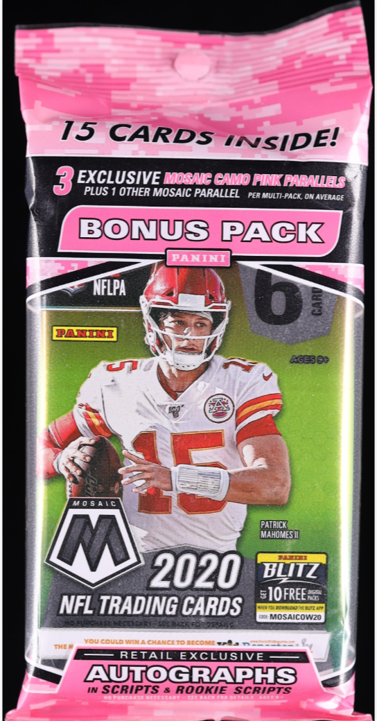 2020 Panini Mosaic Football Hanger Pack