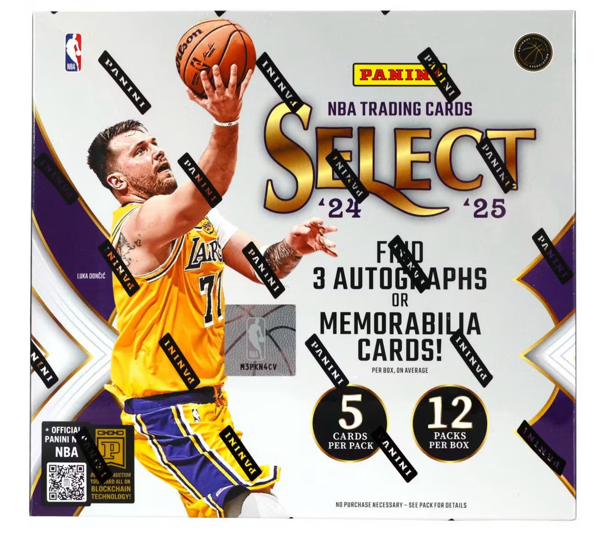 2024/25 Panini Select Basketball Hobby Box