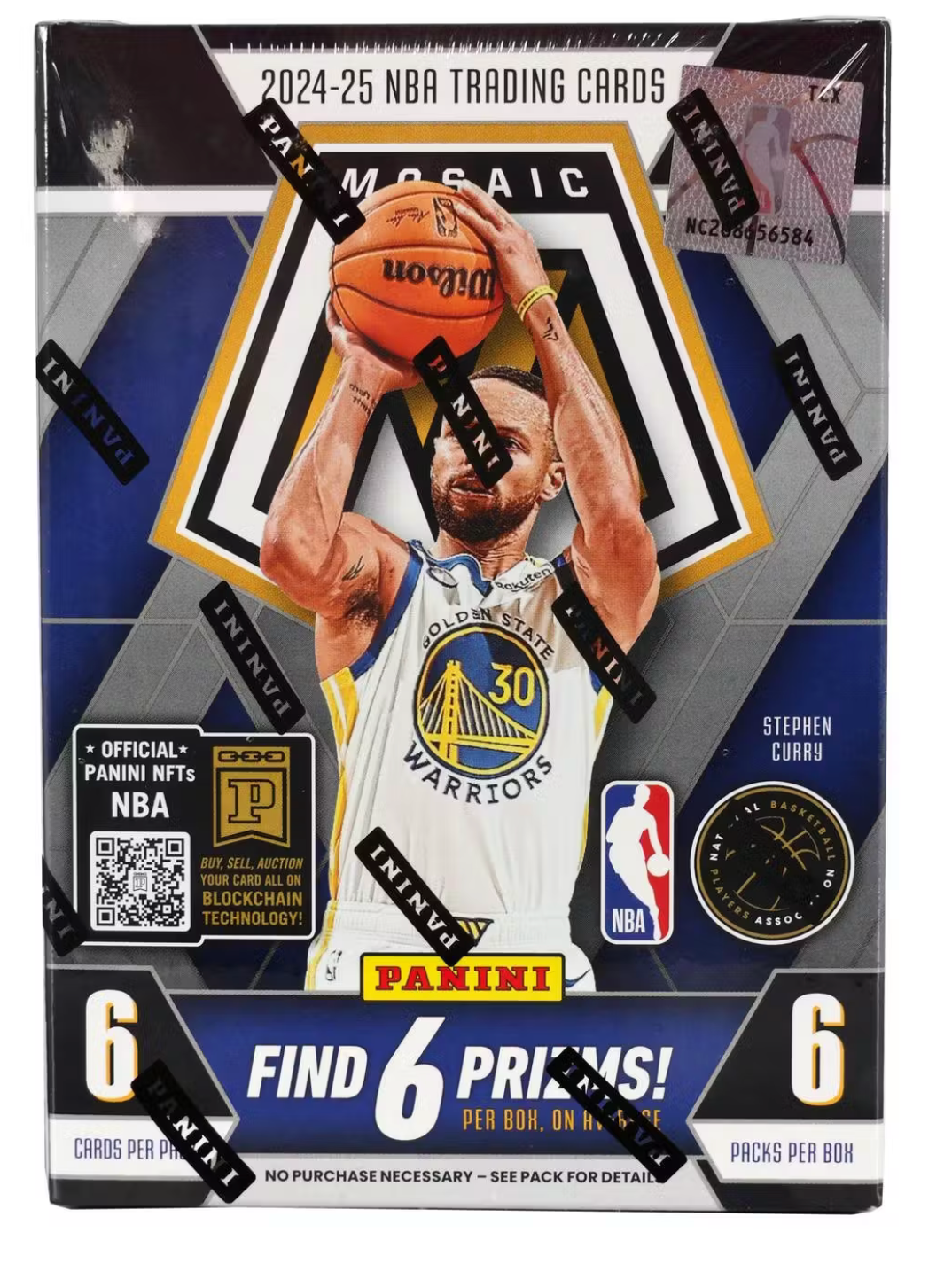 2024/25 Panini Mosaic Basketball 6-Pack Blaster Box