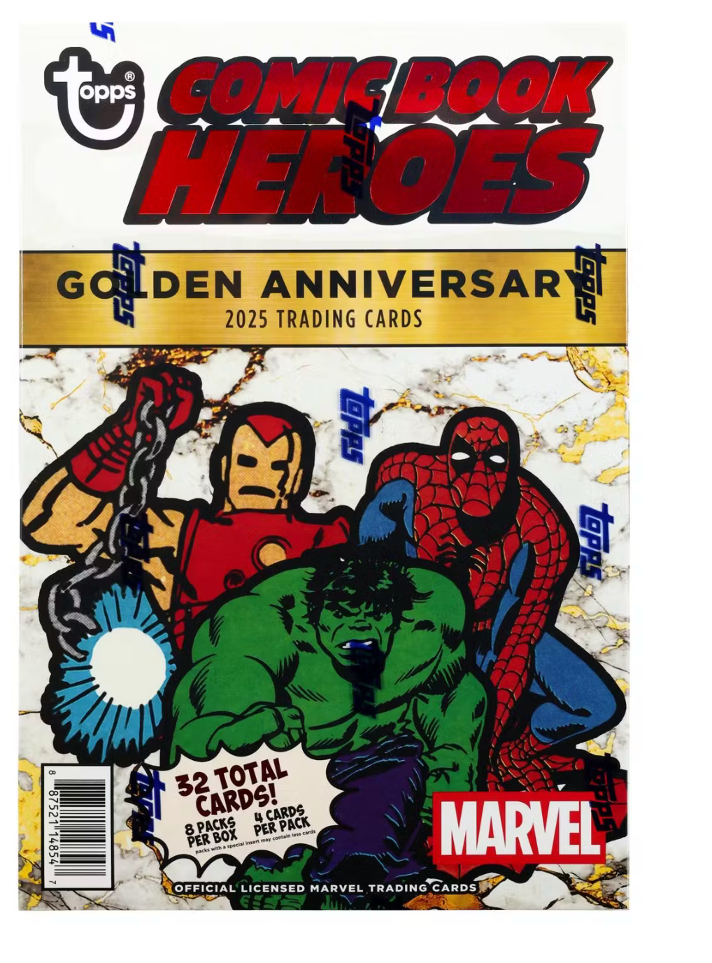 Marvel Comic Book Heroes 1975 Golden Anniversary Hobby Box (Topps 2025)