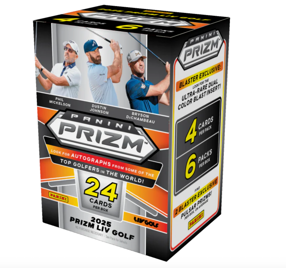 2025 Panini Prizm LIV Golf Blaster Box