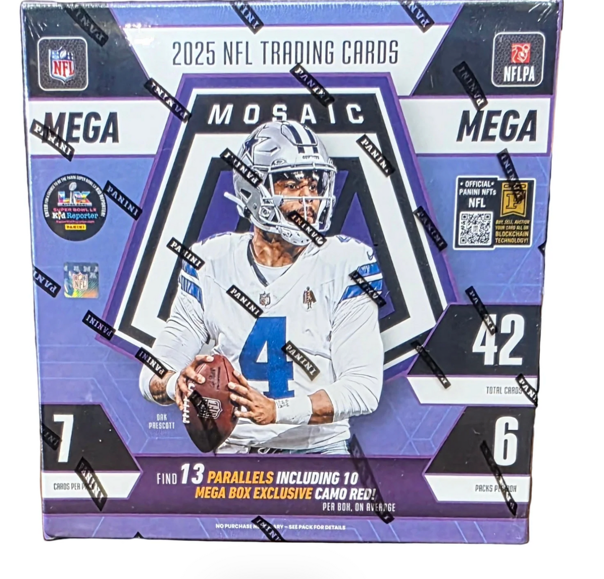 2025 Panini Mosaic Football Hobby Mega Box