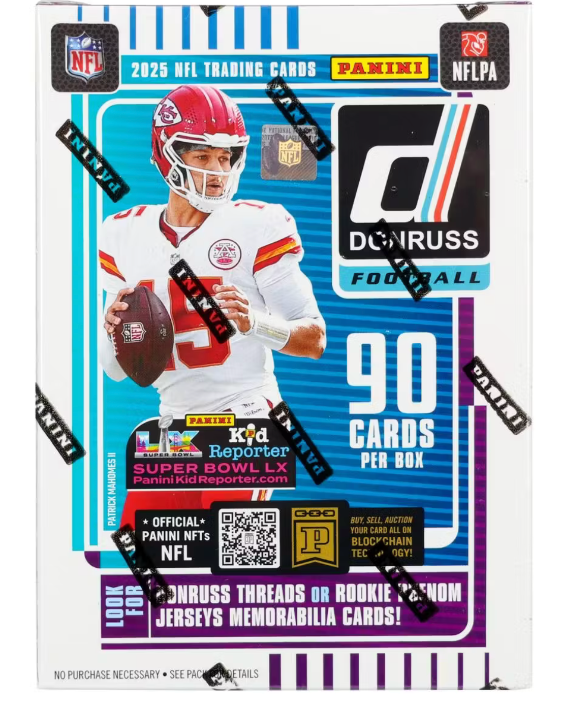 2025 Panini Donruss Football 6-Pack Blaster Box