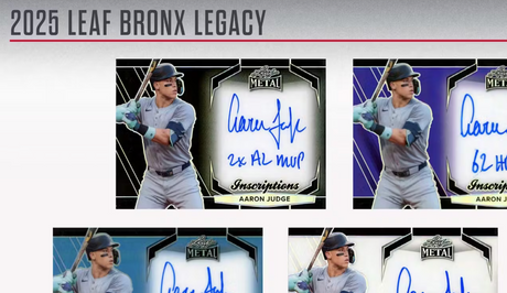 2025 Leaf A Bronx Legacy Baseball Hobby Box (Presell)