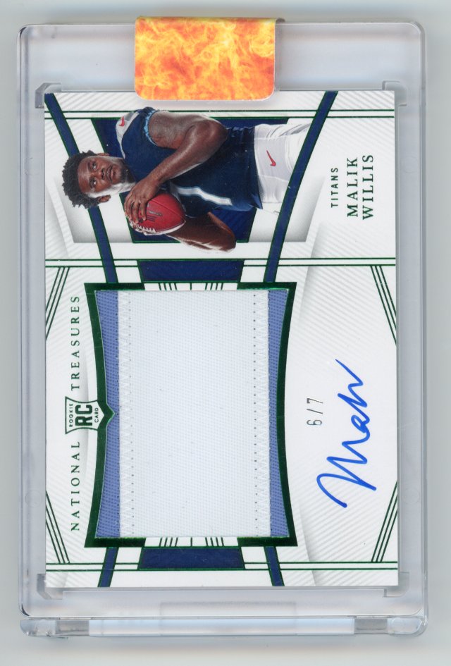 2022 Malik Willis NT Rpa /7