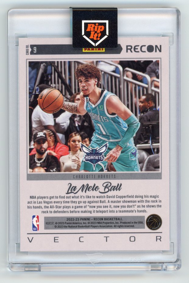 2022-23 Panini Recon lamelo ball recon 1/1