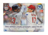2018 Bowman Chrome Jumbo Baseball