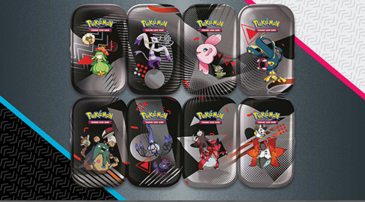 Pokémon Black Bolt/White Flare Mini Tin