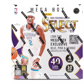 2024-25 Panini Select Basketball Mega Box