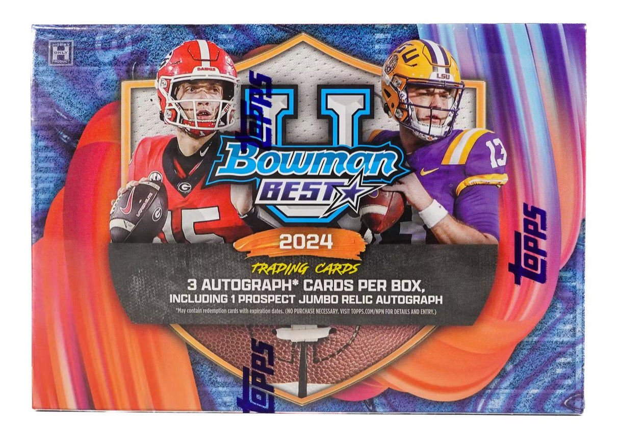 2024 bowman best university delight hobby box