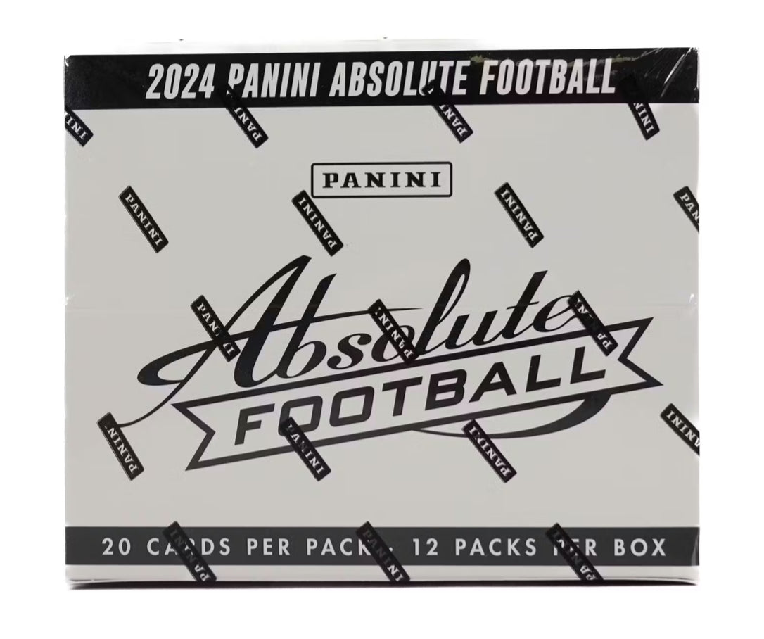 2024 Panini Absolute Football Jumbo Value 12-Pack Box