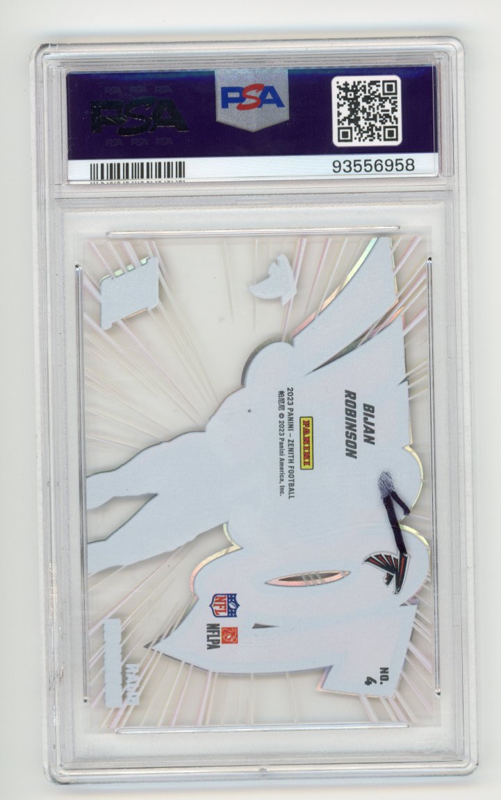 2023 Zenith Zoom Bijan Robinson PSA 10