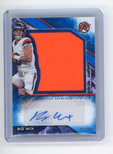 2024 topps resurgence Bo Nix rookie patch auto /99