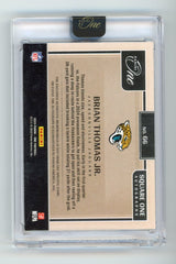 2024 Panini One Football Brian Thomas Jr Rookie Patch auto /99