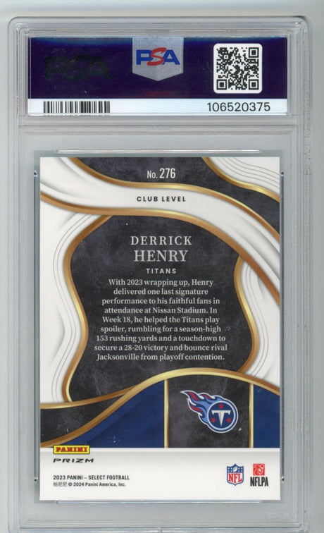 2023 Selet Derrick Henry Cosmic PSA 10