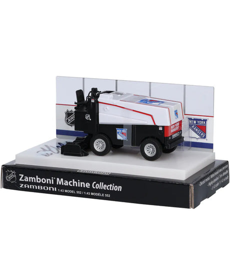 Matt Rempe New York Rangers Autographed Fanatics Authentic 1:43 Scale Die-Cast Zamboni