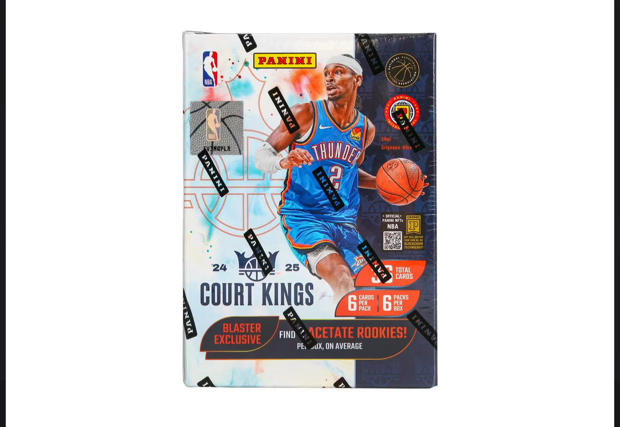 2024/25 Panini Court Kings Basketball International Blaster Box