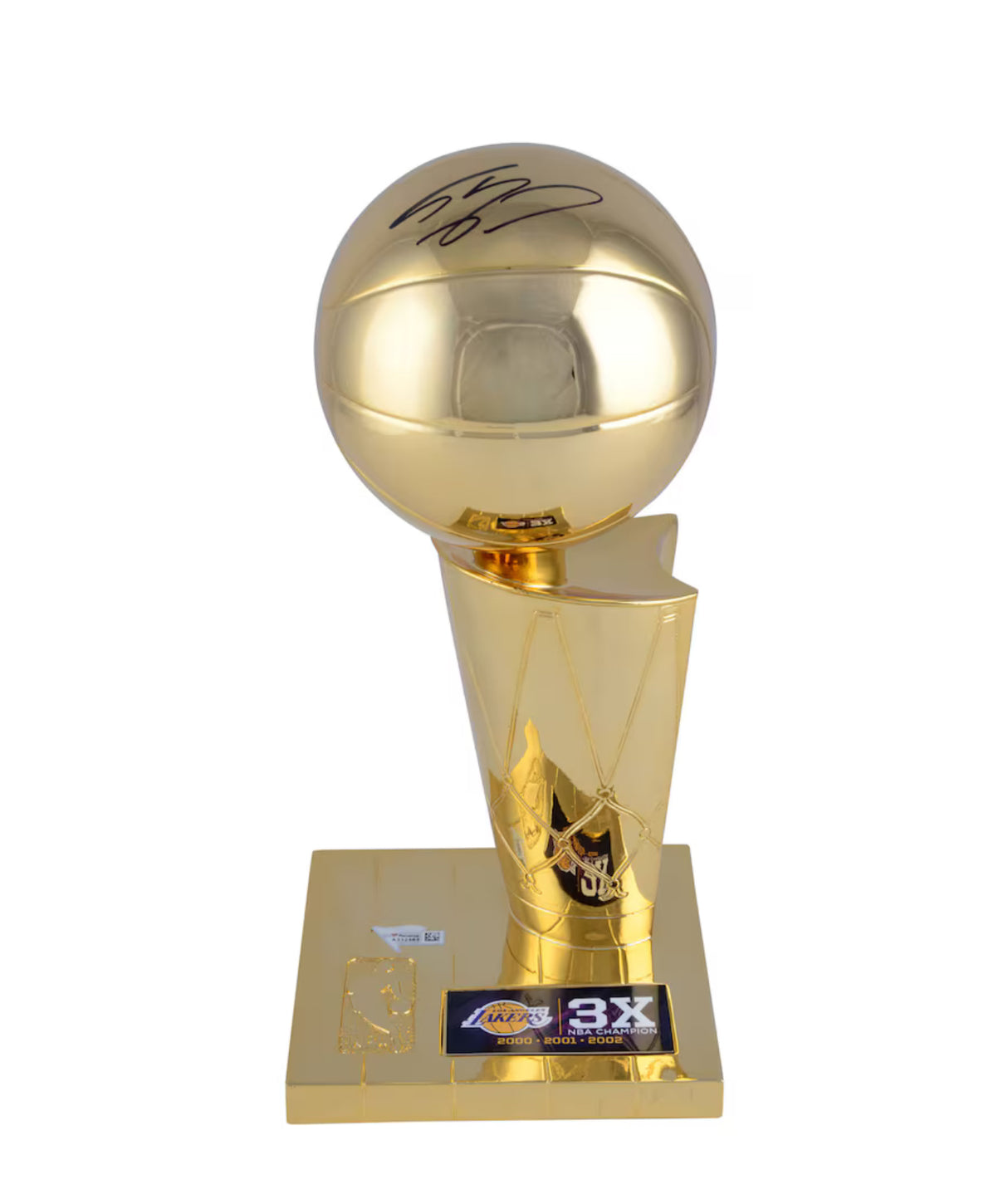 Shaquille O'Neal Autographed Replica NBA Finals Lakers Trophy