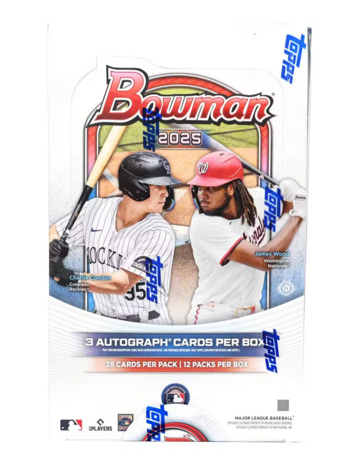2025 Bowman Baseball Hobby Jumbo Box