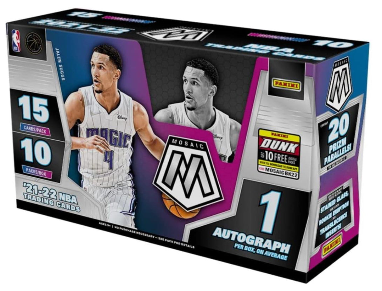 2021-22 PANINI MOSAIC BASKETBALL HOBBY BOX