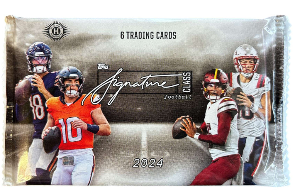 2024 Topps Signature Class Football Trading Card Pack