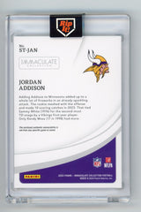 2024 Panini Immaculate Jordan Addison Patch /15