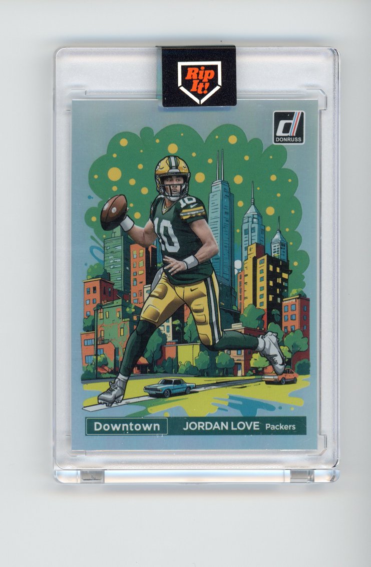 2024 Panini Donruss Downtown Jordan Love
