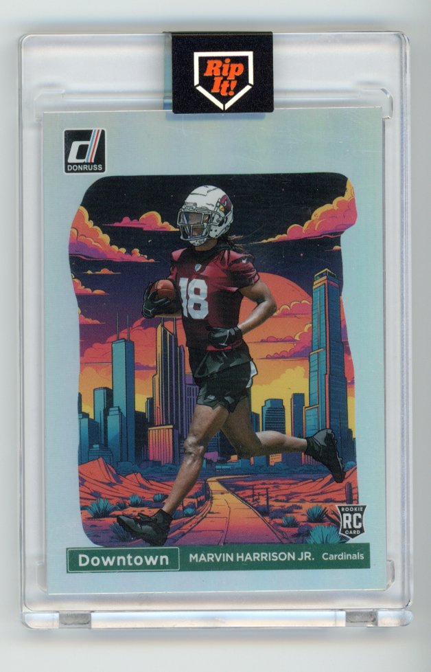 2024 Donruss Marvin Harrison Jr Rookie Downtown
