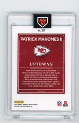 2024 Panini Donruss Optic Patrick Mahomes Uptowns