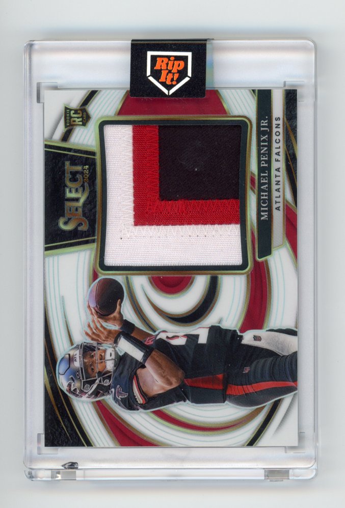 2024 Panini Select  Michael Penix jr Rookie patch /75
