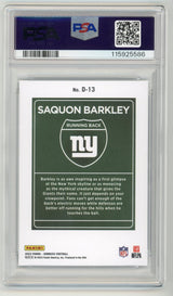 Saquon Barkley Downtown psa 9