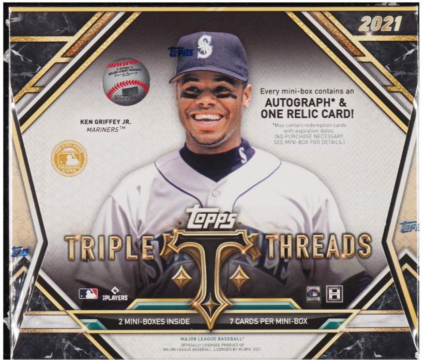 2021 Topps Triple Threads Baseball Hobby Box