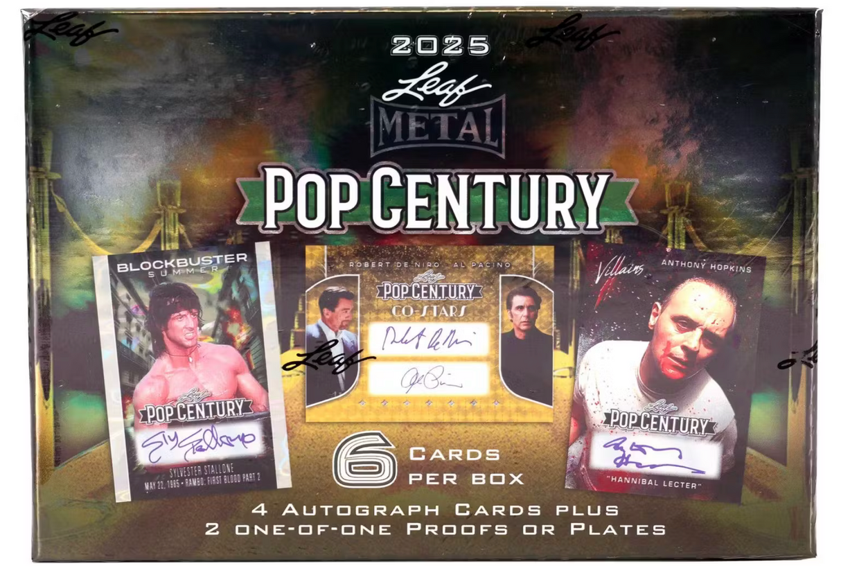 2025 Leaf Pop Century Hobby Box