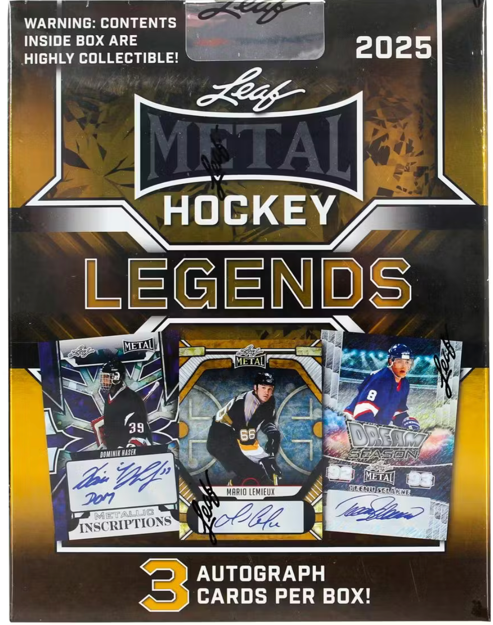 2025 Leaf Metal Legends Hockey Hobby Box