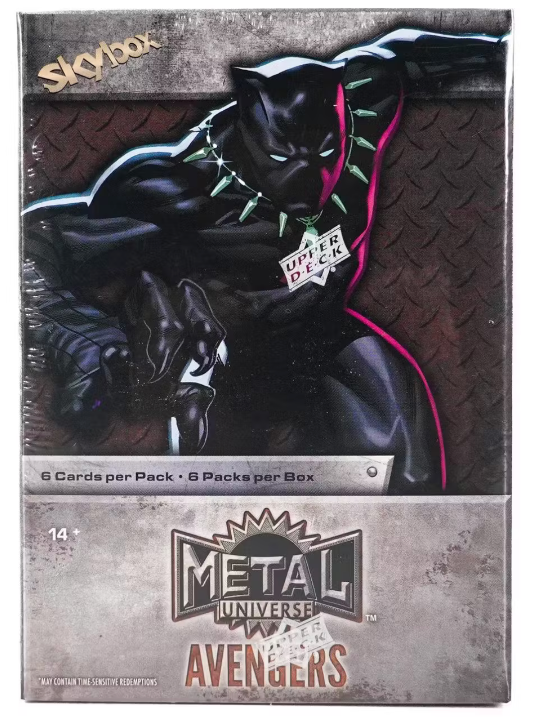 Marvel Metal Universe Avengers Trading Cards 6-Pack Blaster Box (Upper Deck 2024)